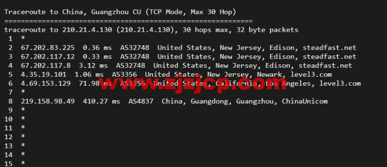 搬瓦工：美国新泽西机房 New Jersey（USNJ）普通线路，简单测评