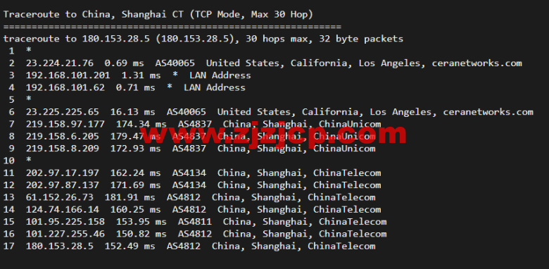 稳爱云：美国 cera 大宽带，联通 AS4837 线路，1 核/1G 内存/20G 硬盘/500G 流量/200M 带宽，月付 30 元起