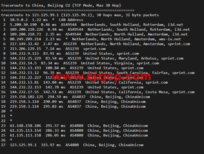搬瓦工：荷兰阿姆斯特丹机房 EUNL_3 普通线路，简单测评