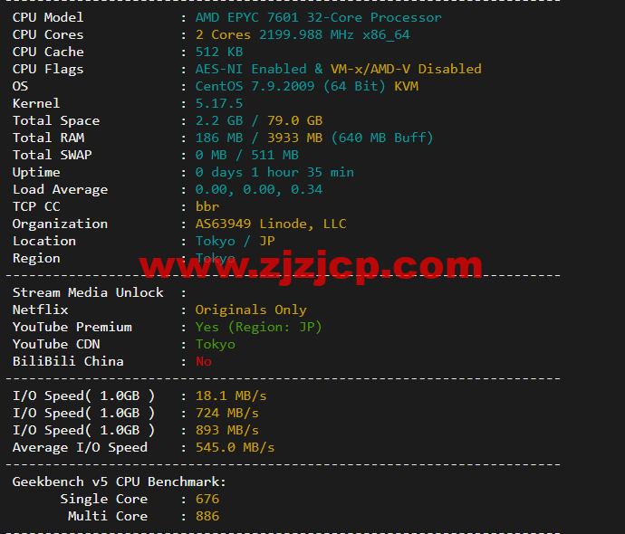 Linode：日本东京机房简单测评，附最新优惠码 - 新用户注册赠送 0 美金免费账户余额