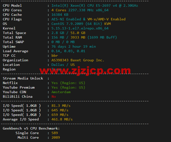 JustHost:俄罗斯 vps/美国 vps,可自由更换 IP,7.7 元/月起,附达拉斯机房简单测评(第二次测评) JustHost:俄罗斯 vps/美国 vps,可自由更换 IP,7.7 元/月起,附达拉斯机房简单测评(第二次测评)