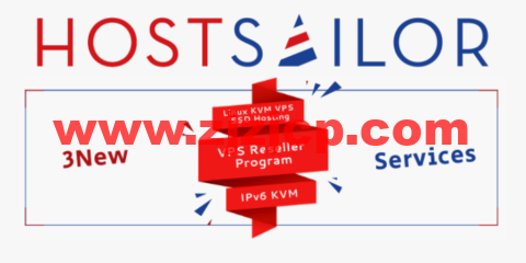 HostSailor：新上美国 VPS/荷兰 IPv6 系列 VPS，多 IP 分销 VPS，可自己开 VPS，月付 class=