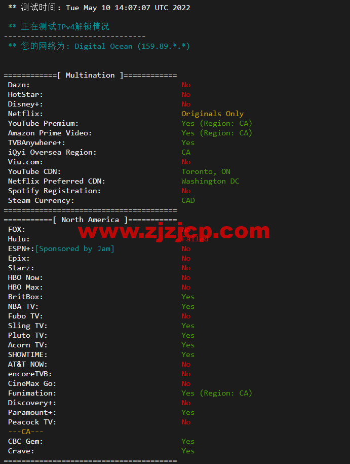 #2022 年 5 月#DigitalOcean:加拿大多伦多机房简单测评 #2022 年 5 月#DigitalOcean:加拿大多伦多机房简单测评