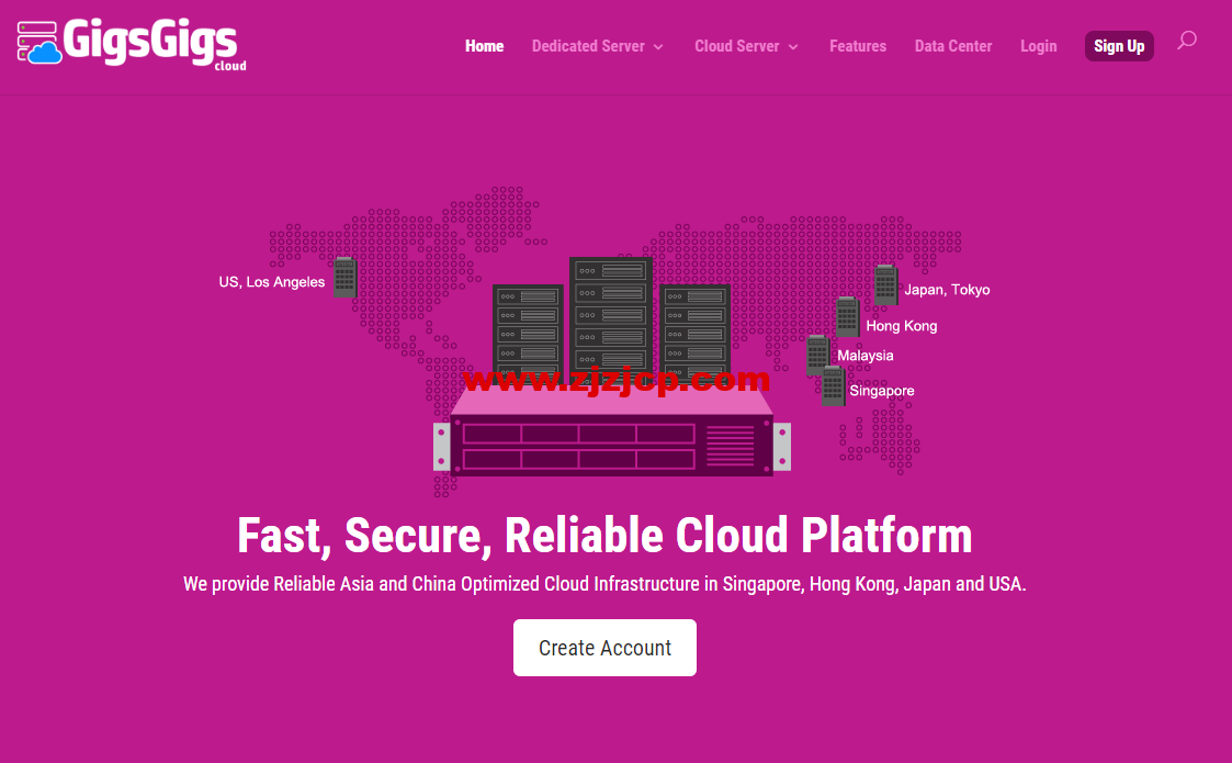 #2022 年 6 月#GigsGigsCloud：最新优惠码，香港 CN2 GIA/洛杉矶 CN2 GIA，$12/月起