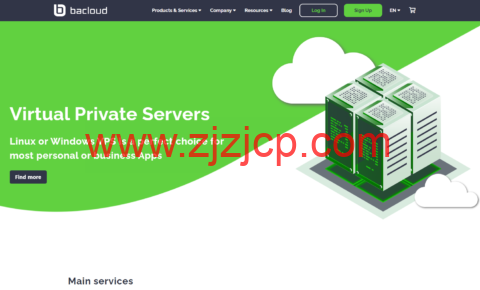 Bacloud（巴云）：欧洲 VPS 85 折优惠，1 核/2G 内存/20G NVMe/500Mbps 带宽@不限流量，季付$17.54，可选立陶宛/荷兰/美国机房