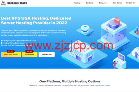 Database Mart：美国模拟器专用 GPU 显卡服务器，低至$45/月起