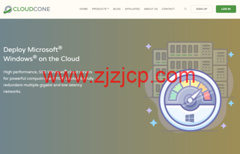 CloudCone：美国 Windows 云服务器，3 核/4G 内存/60 GB RAID-10 SSD/3TB 流量/1Gbps 带宽，$17.49/月起