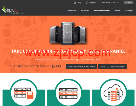 VIRPUS：美国西雅图机房 vps，2 核/512MB 内存/25G 硬盘/1.5TB 流量/1Gbps 带宽，$25/年