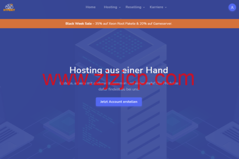 #黑五#HyperIT：德国 vps，1 核/2GB 内存/40GB SSD/1TB 流量/1Gbps 带宽，€1.3/月起