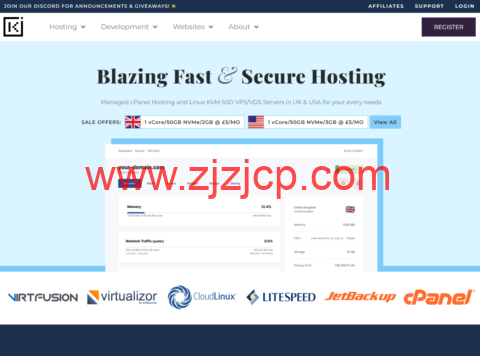 #黑五#Kuroit：英国高防 vps，8 折优惠，1 核/2G 内存/20G SSD 硬盘/不限流量/1Gbps 带宽，£4/月，£40/年，10Tbps DDoS 防御