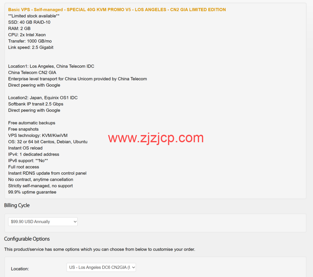 搬瓦工:新款美国洛杉矶 CN2 GIA-E 40G 限量版套餐,年付 99.9 美元,可选 14 机房 搬瓦工:新款美国洛杉矶 CN2 GIA-E 40G 限量版套餐,年付 99.9 美元,可选 14 机房