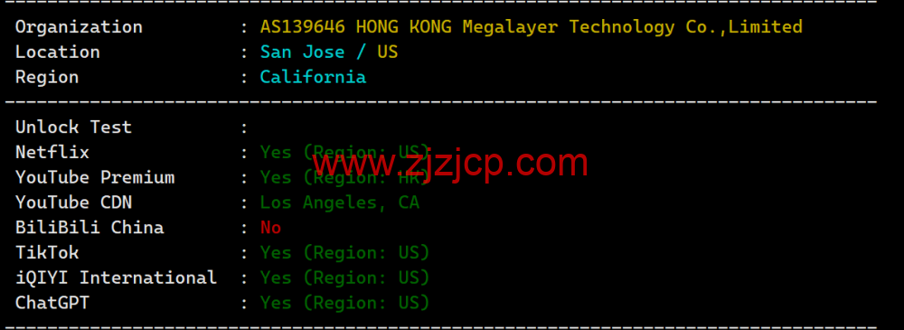 Megalayer:简单测评美国圣何塞机房,特价独立服务器,E3-1230,30M 优化带宽,199 元/月 Megalayer:简单测评美国圣何塞机房,特价独立服务器,E3-1230,30M 优化带宽,199 元/月