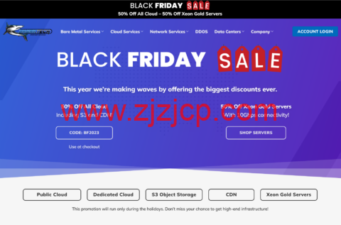 #黑五#sharktech：高防独立服务器 5 折优惠，2*Intel Gold 6148/128G 内存/2TB NVME/10Gbps 带宽，$349/月，可选洛杉矶/芝加哥/丹佛/阿姆斯特丹机房