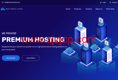 #黑五#SoftShellWeb：中国台湾/美国/荷兰 vps，1 核/1GB/20GB/100GB 流量/1Gbps 带宽，$8.99/月