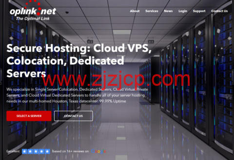 OpLink：休斯顿机房 AMD Ryzen 高性能 vps，2 核/4GB/250GB NVMe/16TB@10Gbps，$4.95/月