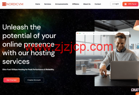 Nordicvm：欧洲 vps，2 核/1GB 内存/25GB SSD/不限流量/10Gbps 带宽，€3.84/月起，可选罗马尼亚/保加利亚/匈牙利/荷兰/挪威/英国机房
