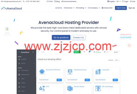 AvenaCloud:摩尔多瓦抗投诉 VPS,1 核/1GB/10GB SSD/100Mbps 不限流量,€11.5/年 AvenaCloud:摩尔多瓦抗投诉 VPS,1 核/1GB/10GB SSD/100Mbps 不限流量,€11.5/年