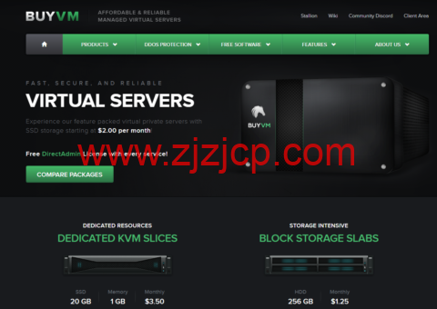#补货#BuyVM：1Gbps 不限流量 vps，$2/月起，可选拉斯维加斯/卢森堡/纽约/迈阿密等机房