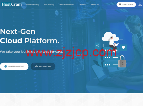 HostCram：高性能 AMD Ryzen 7000 VPS，1 核 RYZEN 7700/3GB DDR5/30GB NVMe/3TB/1Gbps 带宽，$30/月