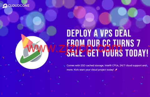 #七周年促销#CloudCone:洛杉矶机房,2 核/1GB/50GB/3TB@1Gbps,.49/年 #七周年促销#CloudCone:洛杉矶机房,2 核/1GB/50GB/3TB@1Gbps,.49/年