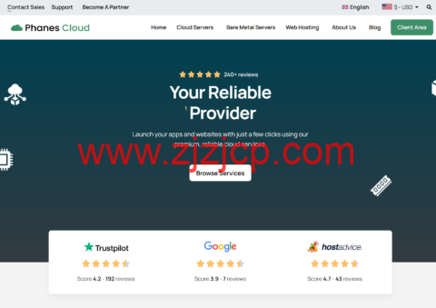 PhanesCloud：荷兰 VPS，首付 5 折，1 核/1GB/30G NVMe/5TB@1Gbps 带宽，€2/月