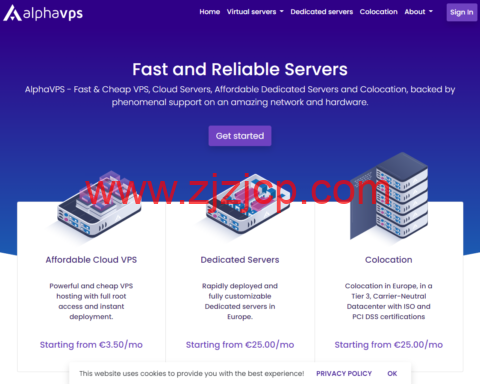 #黑五#AlphaVPS：特价 VPS 年付 12.99 欧元起，AMD Ryzen 系列€15.99/年起，可选洛杉矶/西雅图/德国/保加利亚机房
