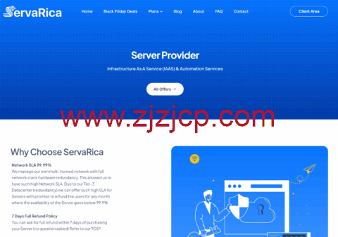 servarica：新上专用服务器，AMD EPYC 7551P/128GB 内存/3.2TB NVMe/100TB @ 10Gbps 或 1Gbps 不限，/月