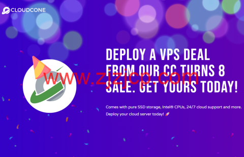 CloudCone：便宜 VPS，1Gbps 端口带宽，$13.2/年起，洛杉矶 MC 机房