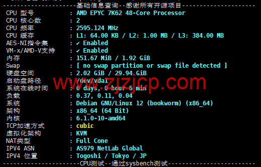 莱卡云：日本大带宽服务器 VPS，三网直连大陆优化，35 元/月，附简单测评
