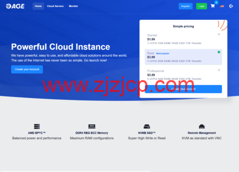 #黑五#BageVM：全场 VPS，月付 8 折年付 7 折，$2/月起，可选香港/日本/新加坡/德国/英国/洛杉矶机房