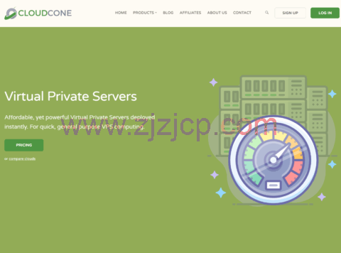 #Cyber Monday#CloudCone：洛杉矶 vps，1 核/1GB/50GB/1TB@1Gbps 带宽，$9.99/年