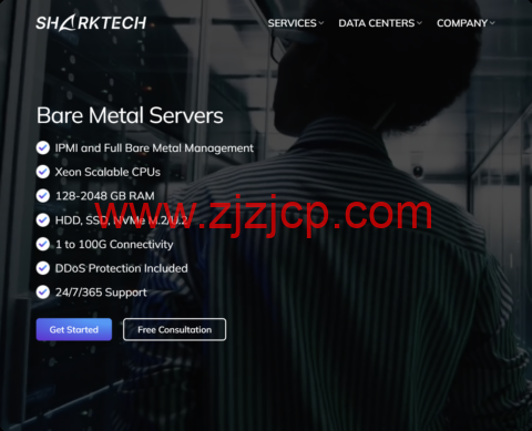 Sharktech：高防 VPS 年付$47.7 起，高防云服务器$39 起，10Gbps 高防独立服务器$189 起，可升级最高 80Gbps 带宽