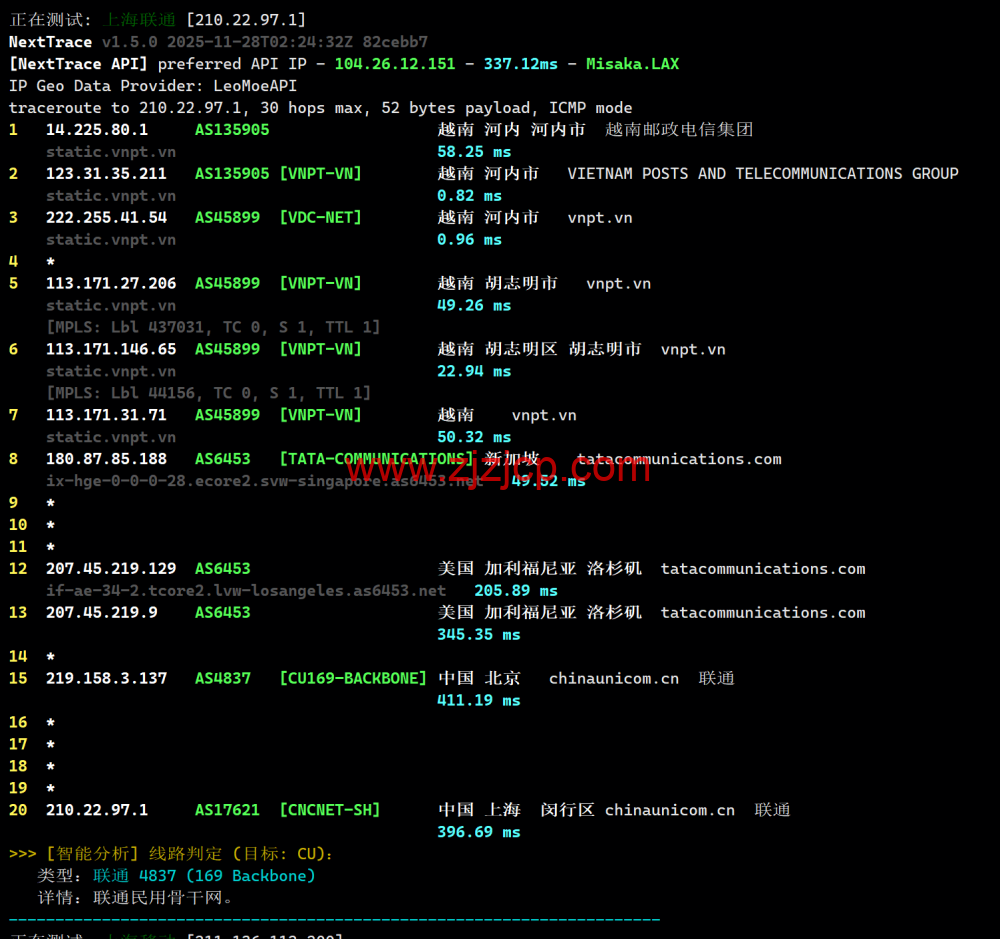 莱卡云:越南 ISP 机房(河内节点)测评,东南亚业务部署的轻量优选节点,88.00 元/月起,可解锁 Netflix(越南区)、TikTok、YouTube 等 莱卡云:越南 ISP 机房(河内节点)测评,东南亚业务部署的轻量优选节点,88.00 元/月起,可解锁 Netflix(越南区)、TikTok、YouTube 等