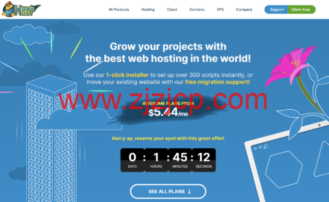 老鹰主机 HawkHos：St. Patrick's Day 促销来袭，圣帕特里克节促销低至 2 折起，虚拟主机/VPS/域名注册