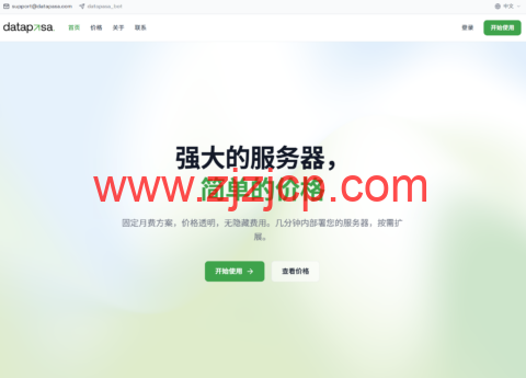 DataPasa：德国机房 VPS 1 核 1G 仅 $1.79 / 月 1Gbps 带宽 1TB 流量
