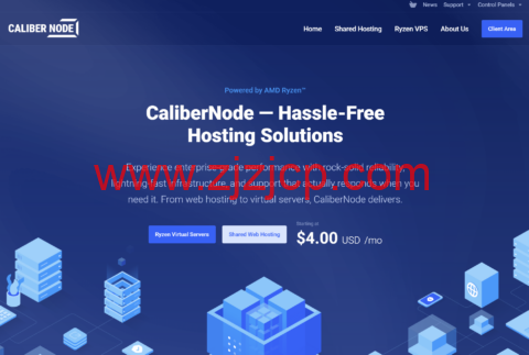 Caliber Node: 达拉斯 Ryzen KVM VPS $4 / 月起|10Gbps 不限流量 + AMD 锐龙高性能 1 20260517 6a097b7a29546