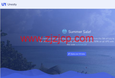 Unesty 全场 VPS 五折：AMD Ryzen 9/EPYC、DDR5 与 NVMe，月付 $2.1 起